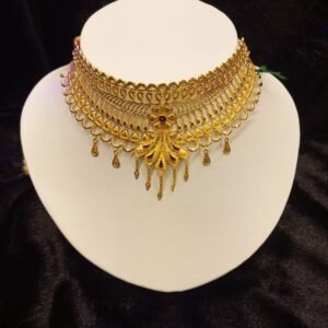 Gold Choker Necklace - Weight